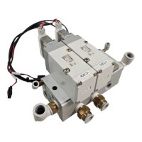 SMC Ventilinsel 2-fach | 2x VP544R-5MNZ1-A Magnetventil M12 auf Block